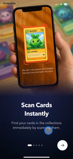 Snapdex- Card Value Scanner mobile app UI screen 4