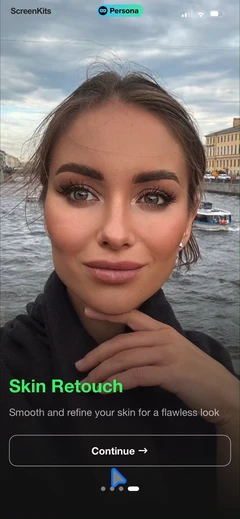 Persona- Beauty Camera mobile app UI screen 8