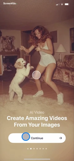 Revive- AI Face Photo Animator mobile app UI screen 7