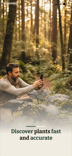 Plant Identification-Plantaria mobile app UI screen 3