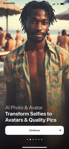 Reface- AI Photo & Face Editor mobile app UI screen 7