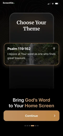 holy-bible-widget-daily-verse mobile app UI screen 10