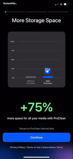 ProClean- Phone Cleaner mobile app UI screen 6