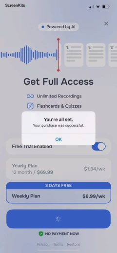 FoxNote mobile app UI screen 9