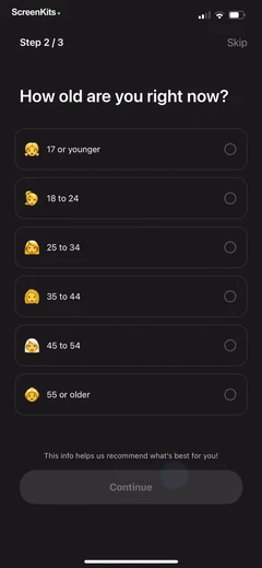 FaceLab- Face Age, Hair Filter mobile app UI screen 11