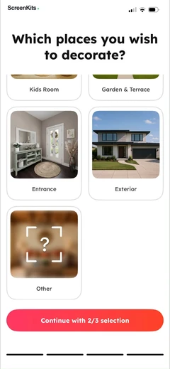 house-ai-ai-room-design-home mobile app UI screen 6