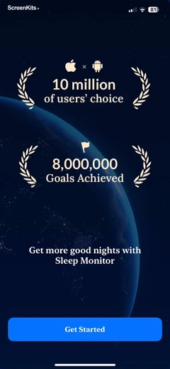 Sleep Monitor- Sleep Tracker mobile app UI screen 9