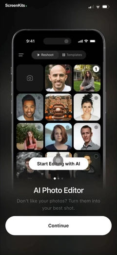 Note AI mobile app UI screen 4