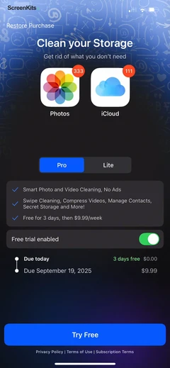 ProClean- Phone Cleaner paywalls UI screen 11
