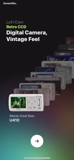 LoFi Cam: Film Digital Camera mobile app UI screen 11