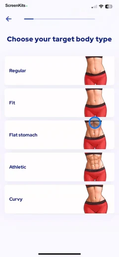 Omo- Healthy Weight Loss App mobile app UI screen 11