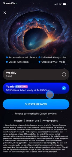 Star Gazer - Astronomy Sky Map paywalls UI screen 9