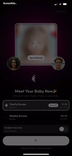 AI Baby Generator: Face Maker paywalls UI screen 11
