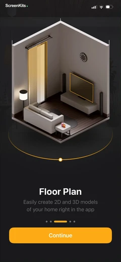 The Tape Measure & 3D Scanner mobile app UI screen 7