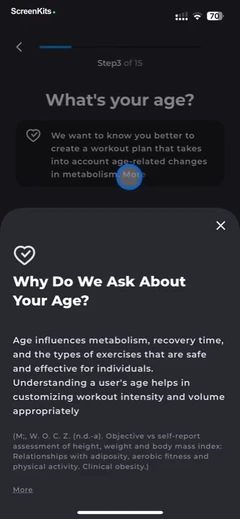 Workout Planner MuscleFit mobile app UI screen 11