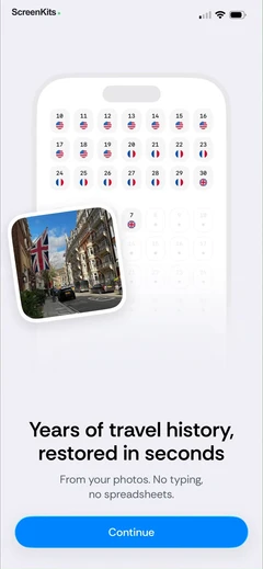country-days-tracker-bounded mobile app UI screen 4
