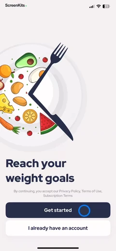 FastEasy- Intermittent Fasting mobile app UI screen 3