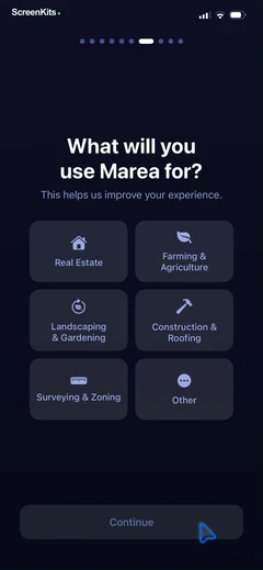 map-area-calculator-marea mobile app UI screen 9