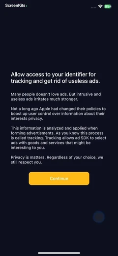 Wallcraft – Wallpapers, live permissions UI screen 7