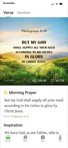 bible-daily-bible-verse-kjv mobile app UI screen 9
