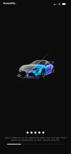 modyfy-ai-car-designer mobile app UI screen 4