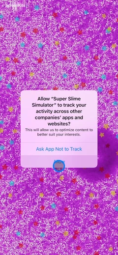 Super Slime Simulator permissions UI screen 11