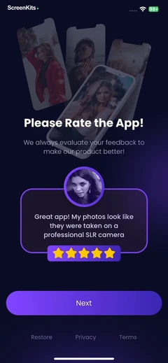 Presets for Lightroom- Filters mobile app UI screen 6