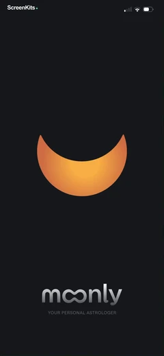 Moonly- Moon Phases & Calendar mobile app UI screen 3