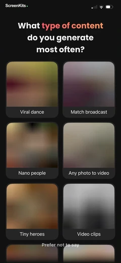 Hula AI mobile app UI screen 12