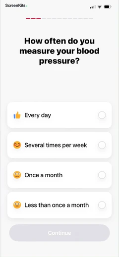 wellpulse-heart-health-tracker mobile app UI screen 12