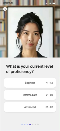 BetterSpeak mobile app UI screen 11