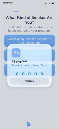 quit-hypnosis-to-stop-smoking mobile app UI screen 9