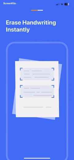 GradeUp- Homework Scanner mobile app UI screen 9