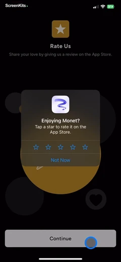 AI Image Generator - Monet mobile app UI screen 7