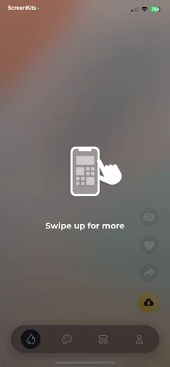 Fancy Widgets & Themes mobile app UI screen 5