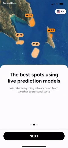 Fish AI - AI Fishing App mobile app UI screen 4