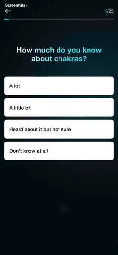 Slowdive - Meditation & Mantra mobile app UI screen 10