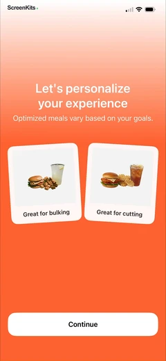 leanbites-healthy-dining mobile app UI screen 7