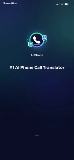 AI Phone-Call&Voice Translator mobile app UI screen 5