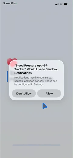 blood-pressure-app-bp-tracker permissions UI screen 4