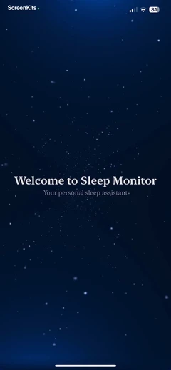 Sleep Monitor- Sleep Tracker onboarding UI screen 6