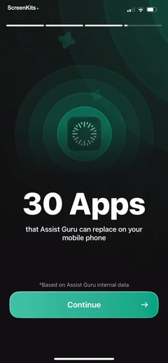 Ask Assist - AI Chat Bot mobile app UI screen 10