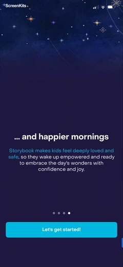 storybook-sleep-meditation mobile app UI screen 6