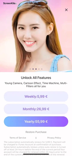 Piscmate - Photo Editor paywalls UI screen 7