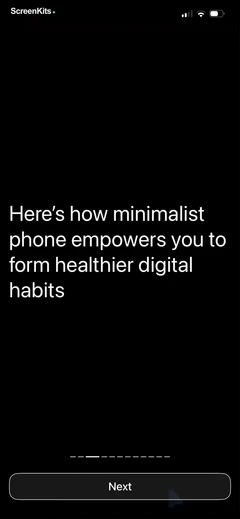 minimalist phone ® Block Apps forms UI screen 10