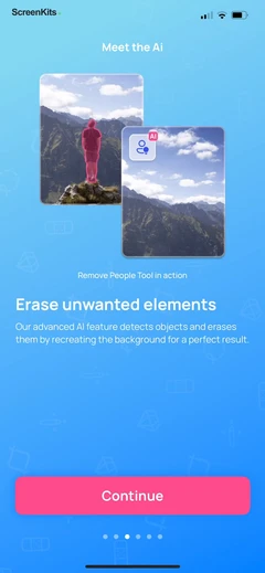 Photo Eraser - Remove Objects mobile app UI screen 5