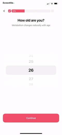 Welmi - Calorie Counter & Diet mobile app UI screen 11