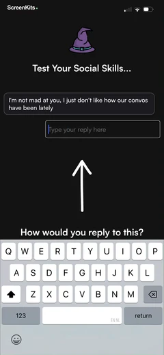 social-wizard-up-ur-game mobile app UI screen 6