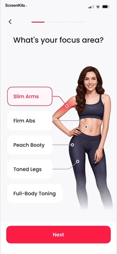 ChillFit Home Workout Planner mobile app UI screen 11