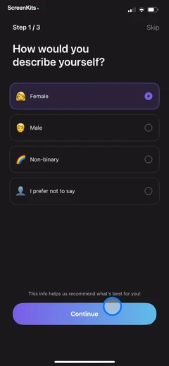 FaceLab- Face Age, Hair Filter mobile app UI screen 10
